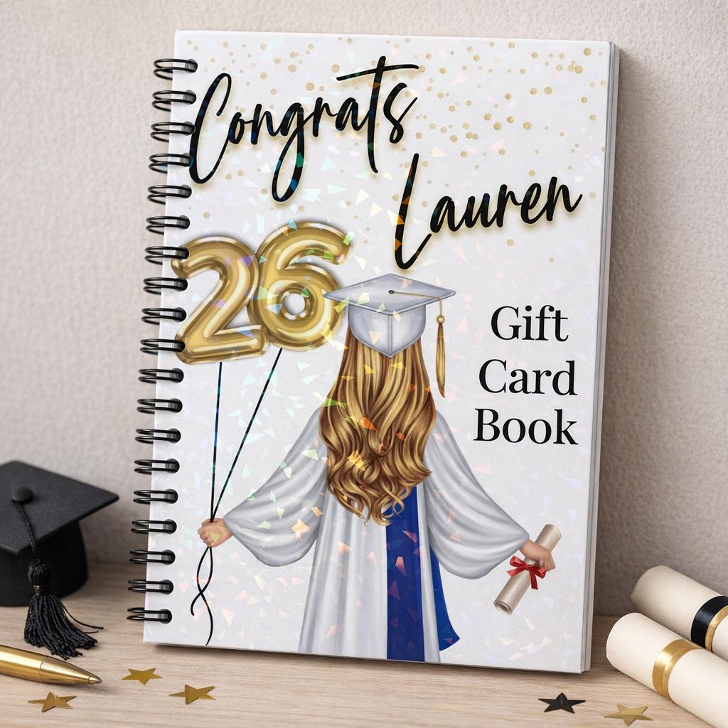Graduation Gift Card Book – Build Your Own Custom Gift