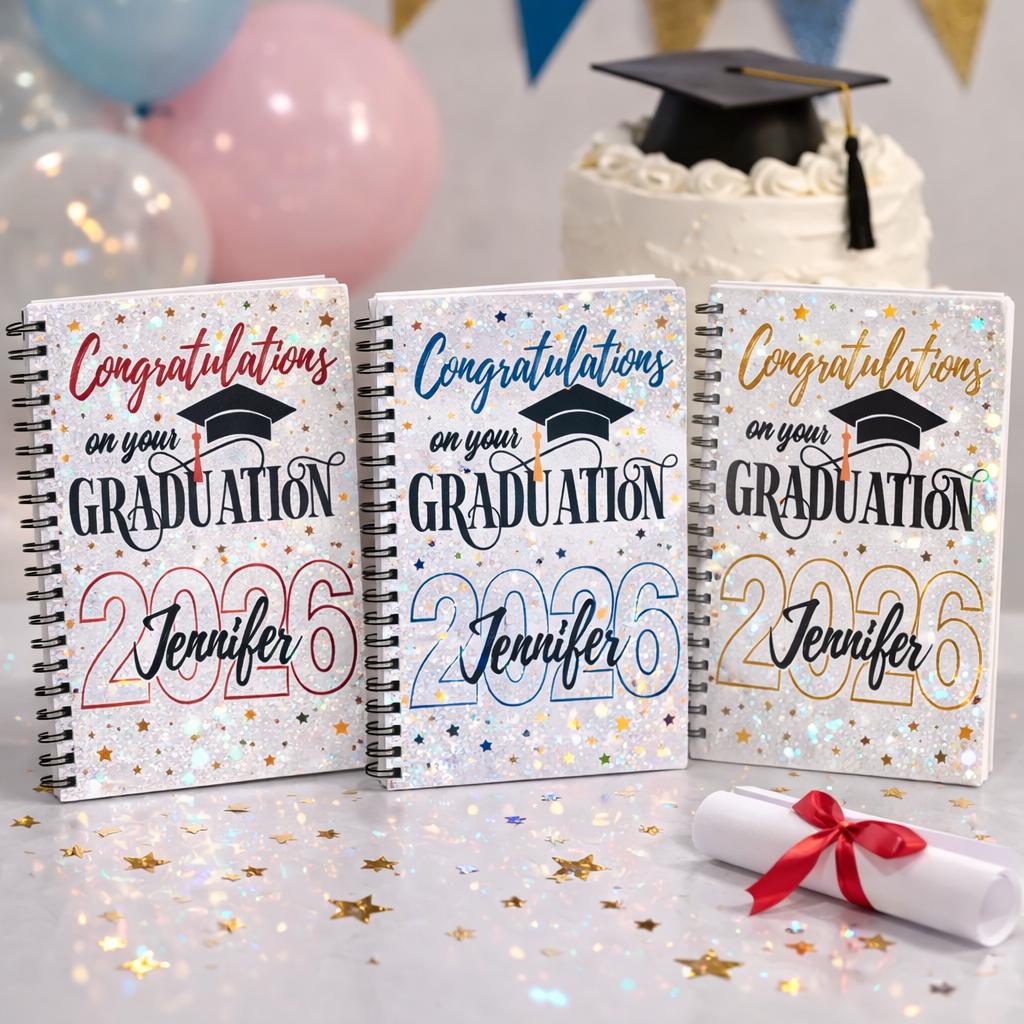 College Graduation Gift Card Book - Custom Class of 2026 Keepsake 🎓