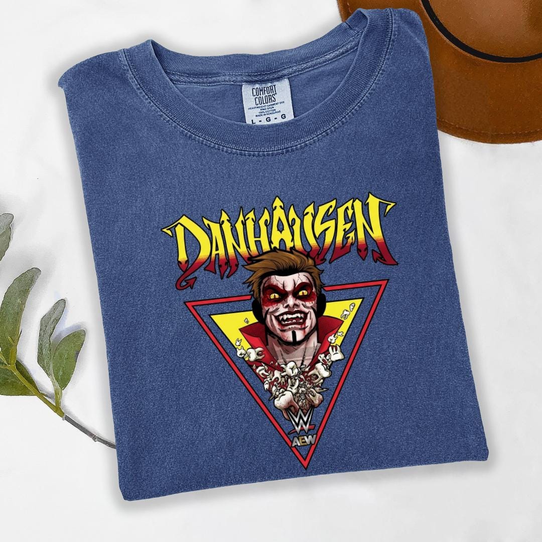 Danhausen Wrestling Tee, Very Nice Very Evil Shirt