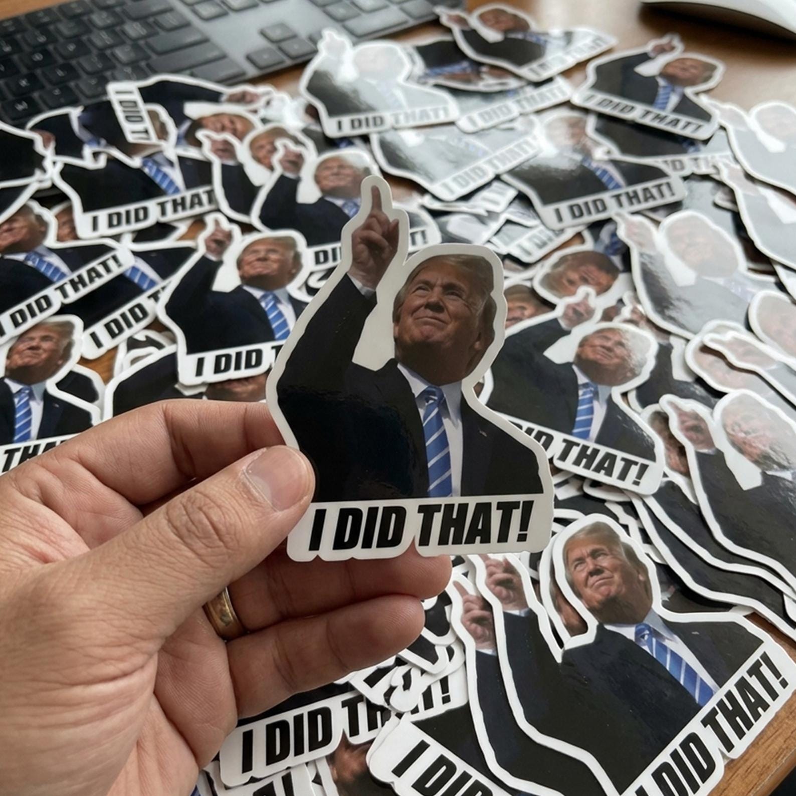 100 Pcs “I Did That” Sticker Pack