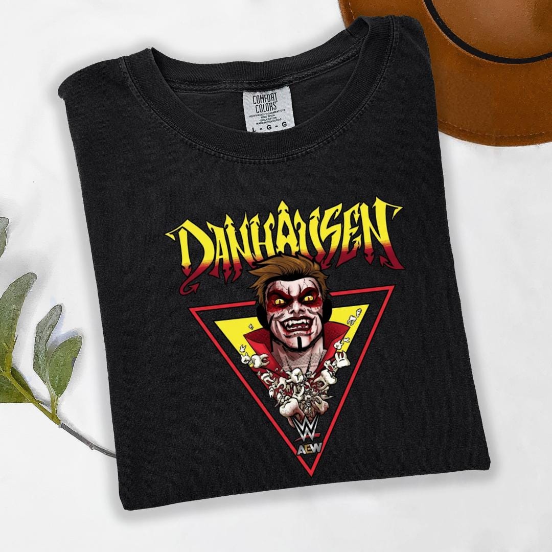 Danhausen Wrestling Tee, Very Nice Very Evil Shirt