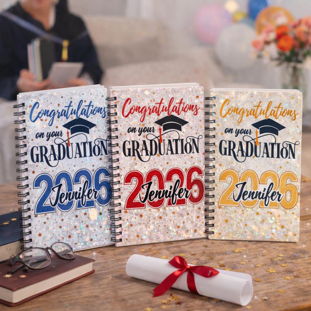 College Graduation Gift Card Book - Custom Class of 2026 Keepsake 🎓