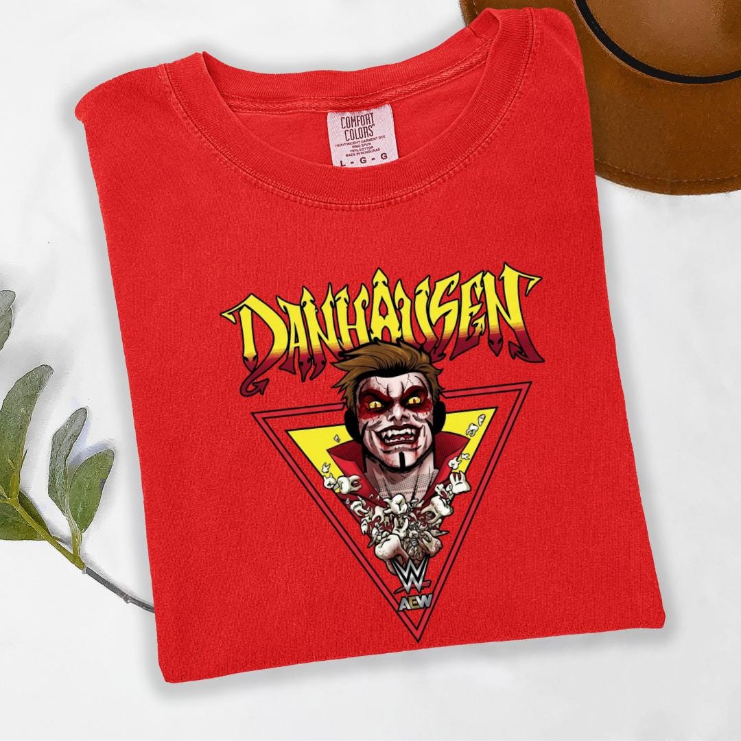 Danhausen Wrestling Tee, Very Nice Very Evil Shirt