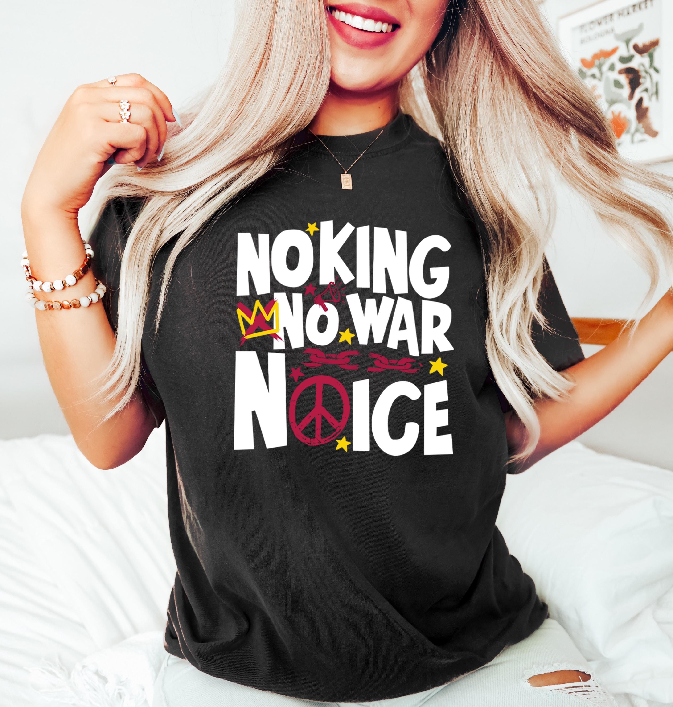 No Kings No Masters Protest T-Shirt – Political Graphic Tee