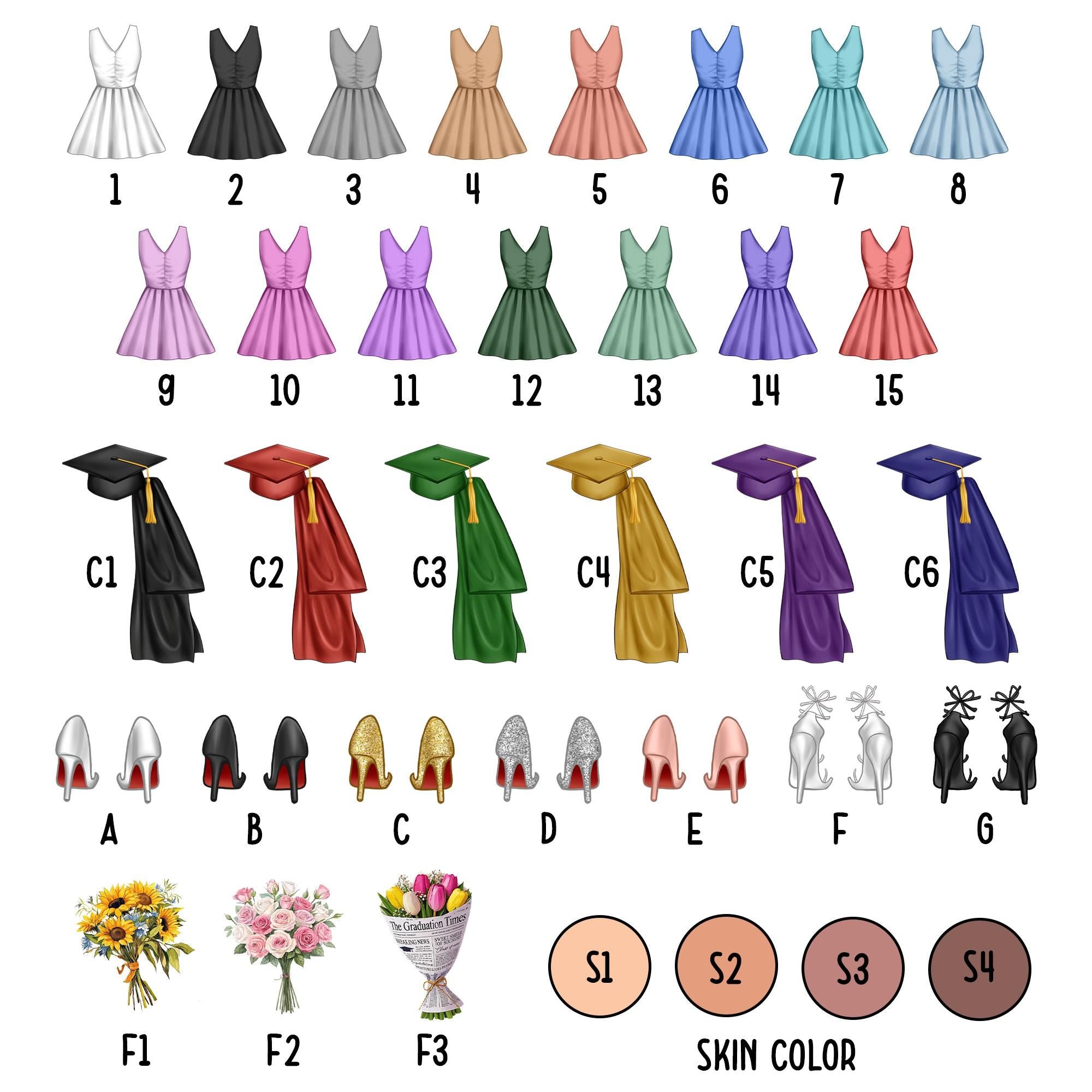 Custom Graduation Cake Topper for Girls – Celebrate Her Achievement in Style!