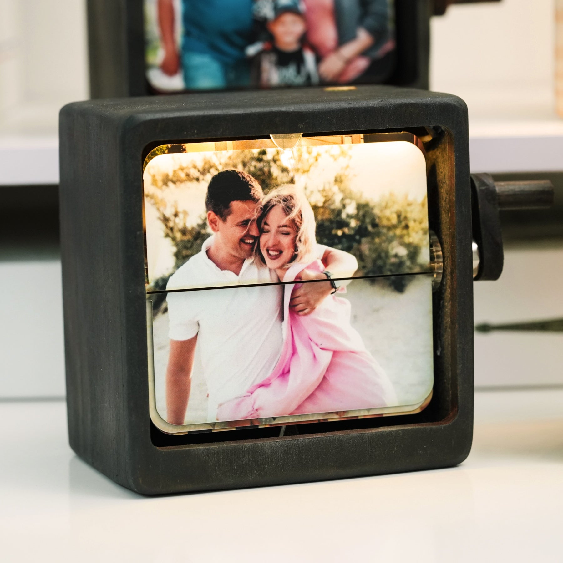 Personalized Flip Photo Box – Capture Moments, Forever