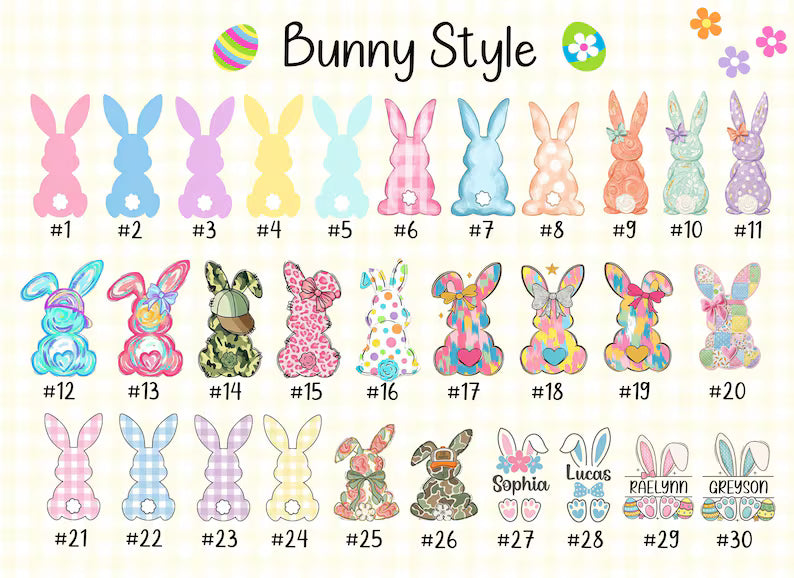 Personalized Easter Bunny Bag – Custom Jute Tote for Kids