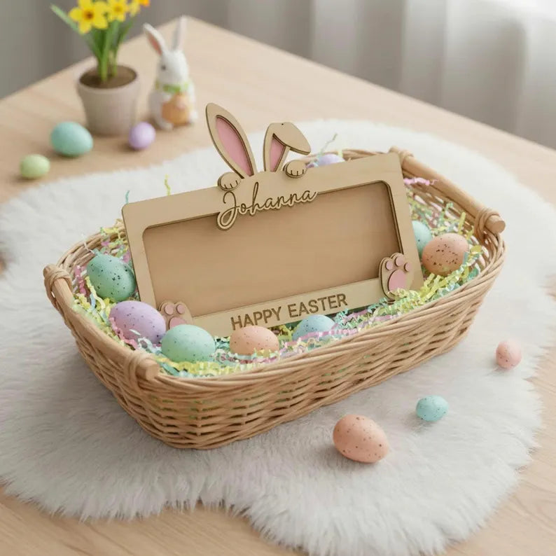 Personalized Bunny Money Holder – Easter, Graduation & School Gift