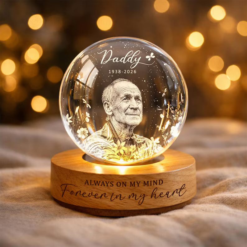 Custom Photo Memorial Night Light