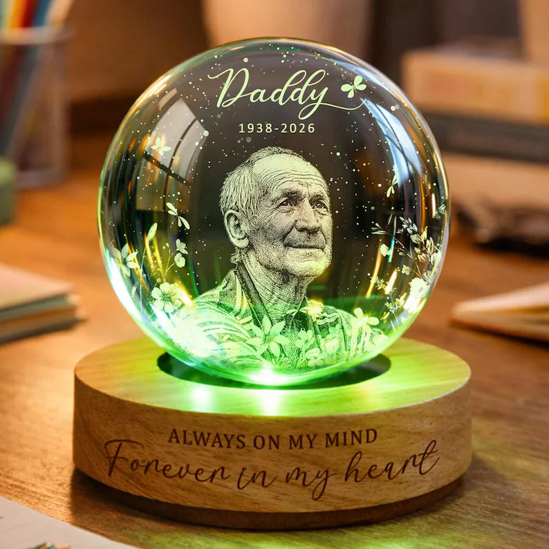 Custom Photo Memorial Night Light