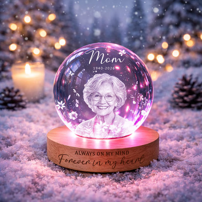 Custom Photo Memorial Night Light