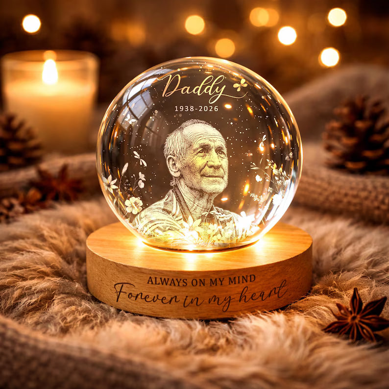 Custom Photo Memorial Night Light