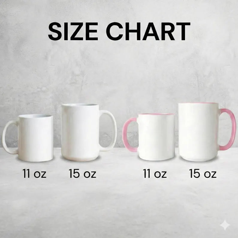 Personalized Graduation Mug, College Graduated, New Graduate Gift, Faux 3D Mug - Flat Surface
