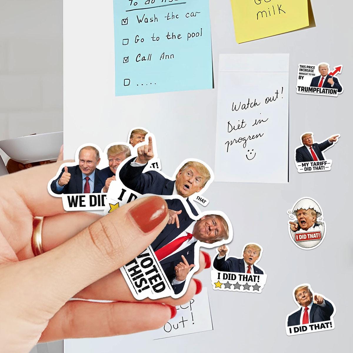 I Did That Sticker Pack – Gas Pump Meme Stickers