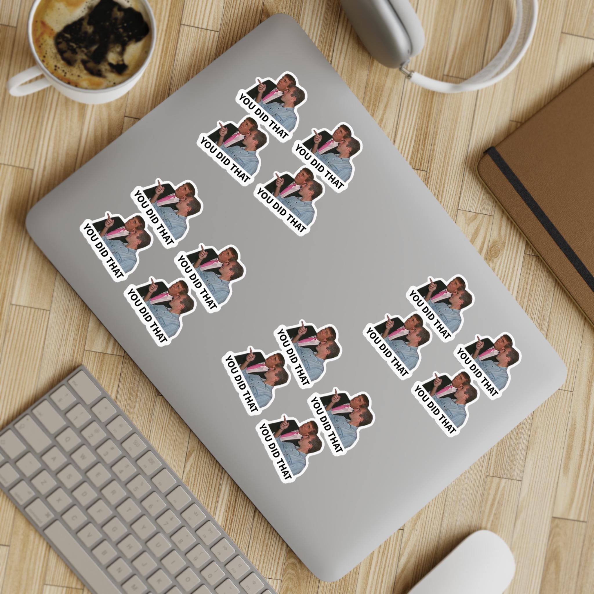 You Did That Sticker Sheets – 16pcs/Sheet Meme Stickers