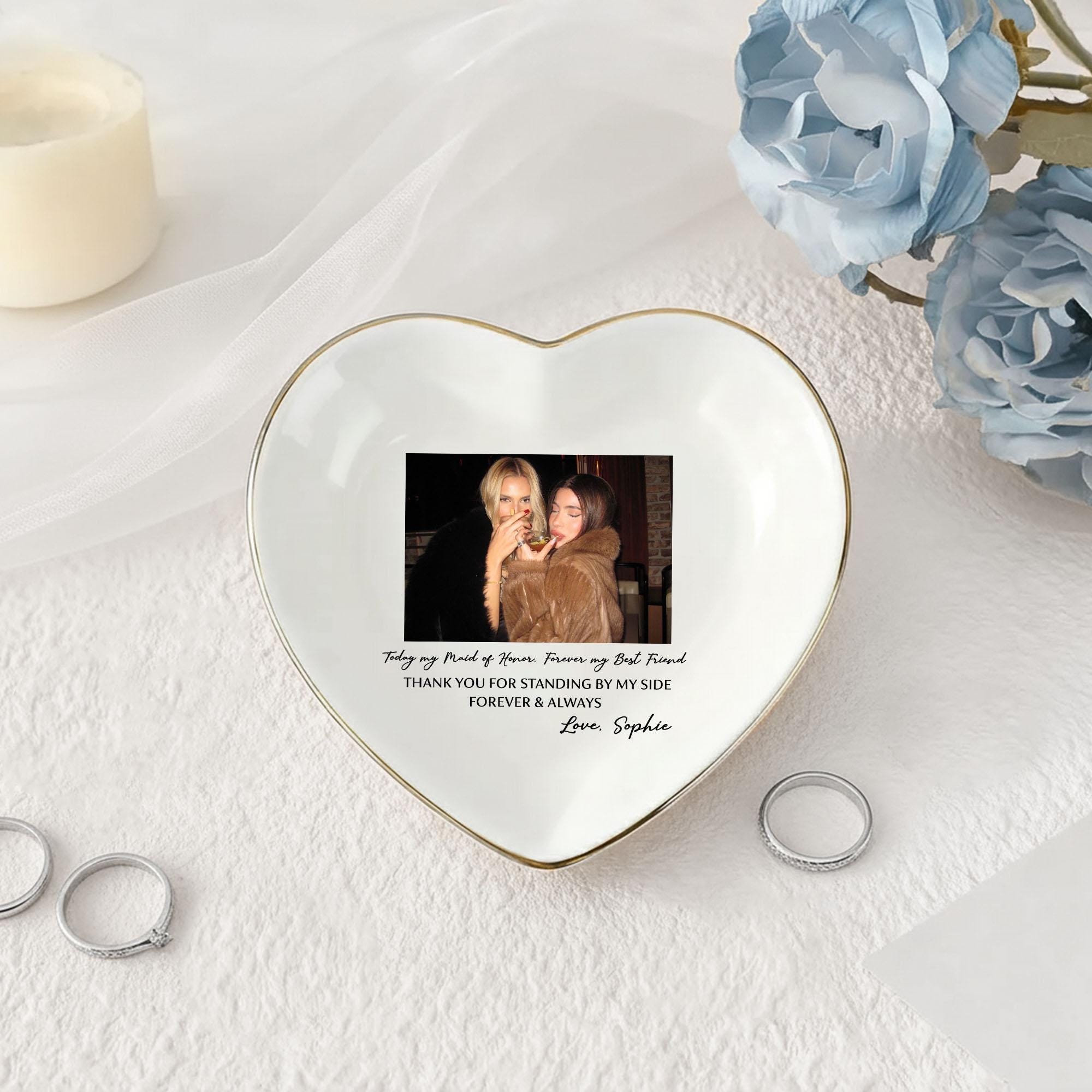 Personalized Maid of Honor Jewelry Tray