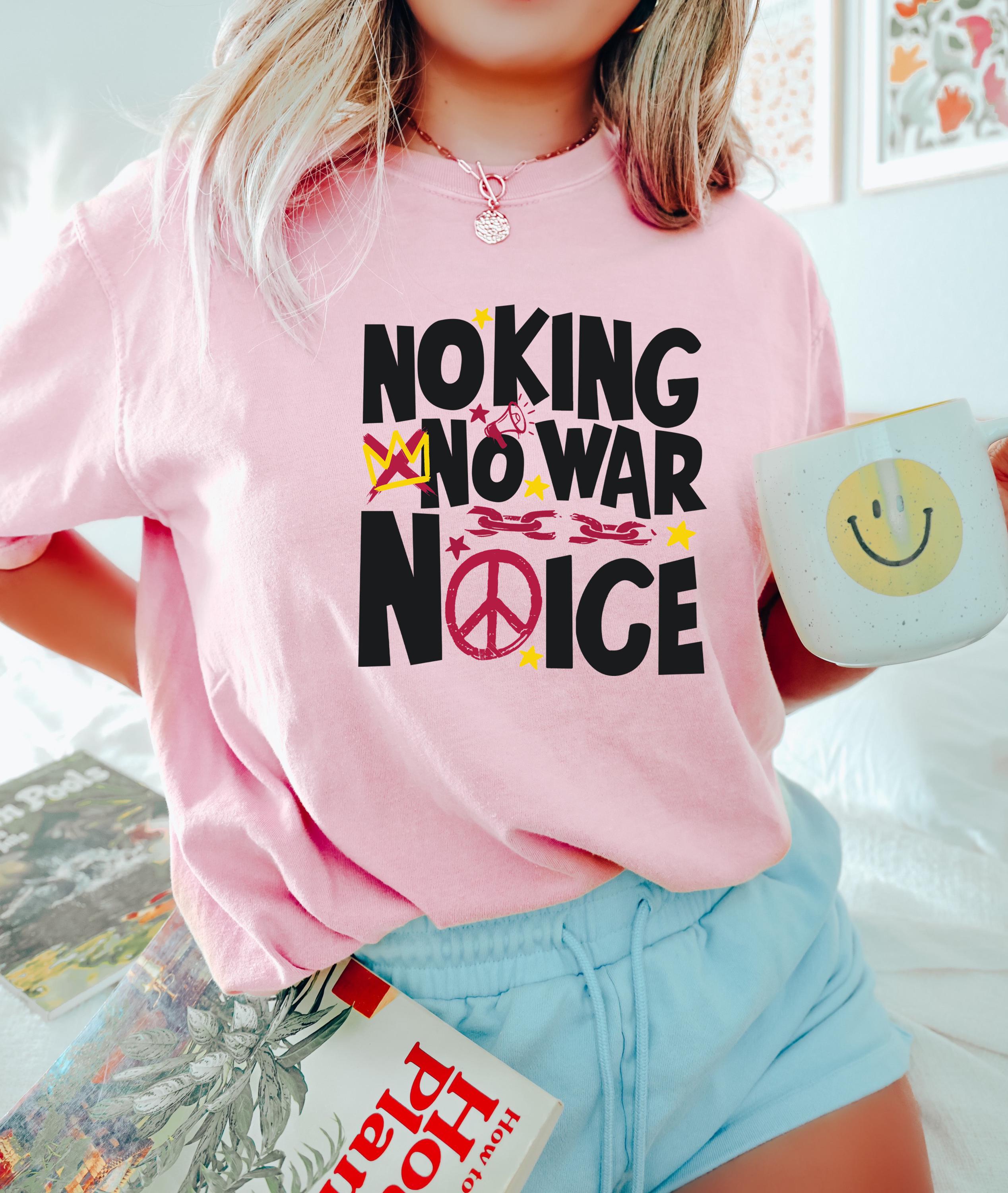 No Kings No Masters Protest T-Shirt – Political Graphic Tee