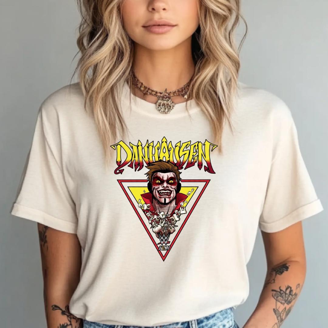 Danhausen Wrestling Tee, Very Nice Very Evil Shirt