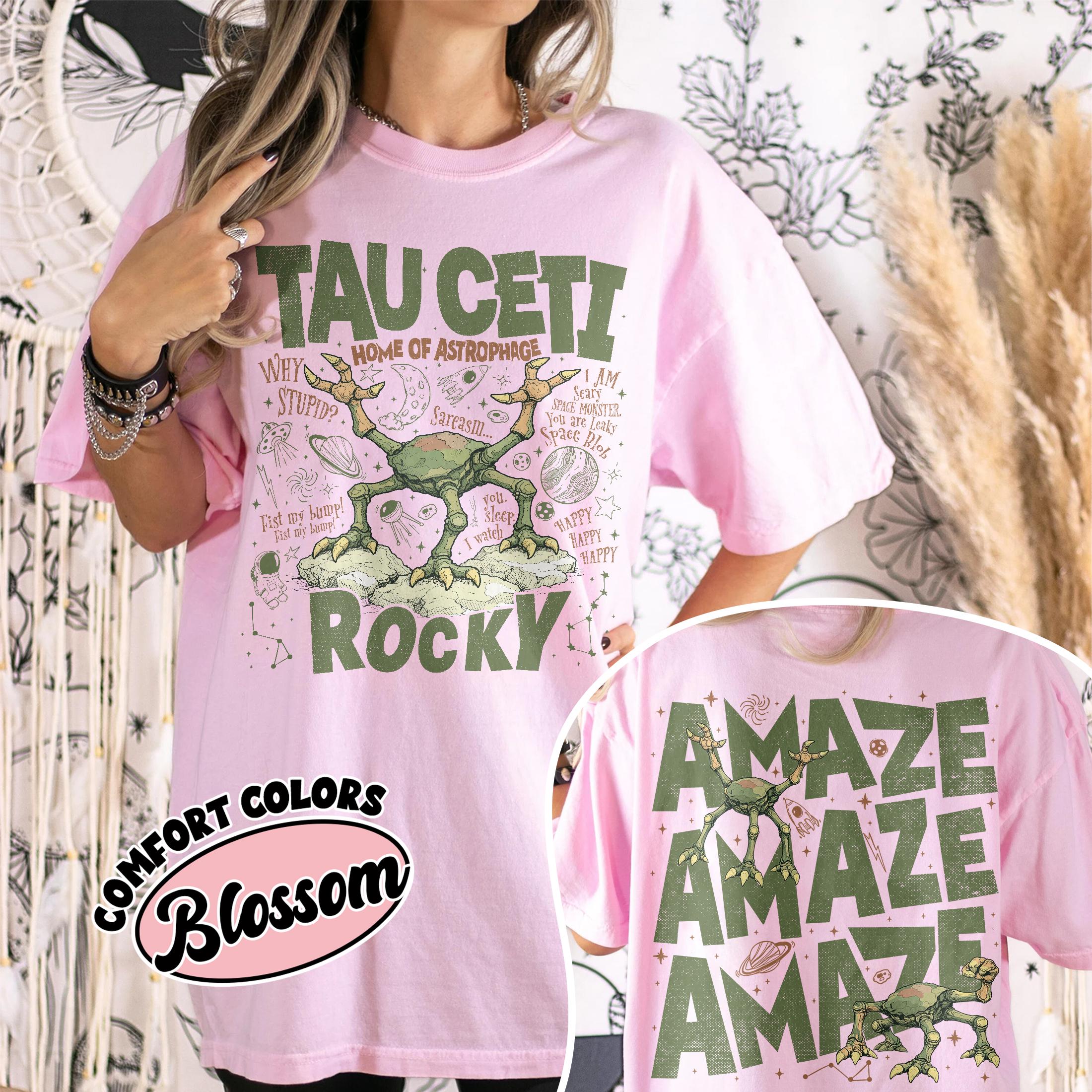 Rocky Tau Ceti Sci-Fi Shirt – Amaze Amaze Tee