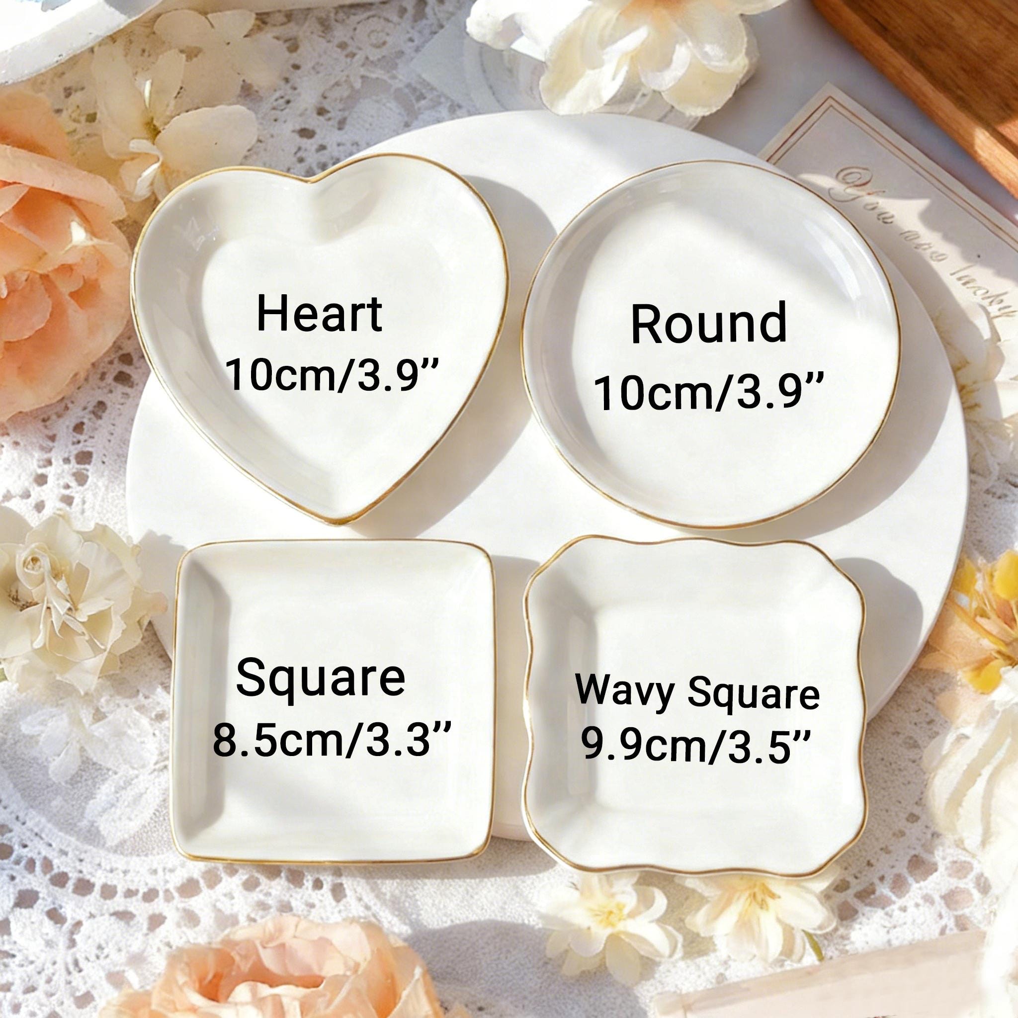 Personalized Wildflower Graduation Jewelry Tray