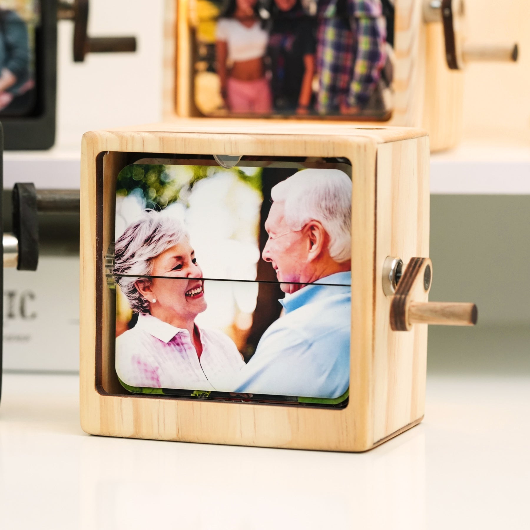 Personalized Flip Photo Box – Capture Moments, Forever
