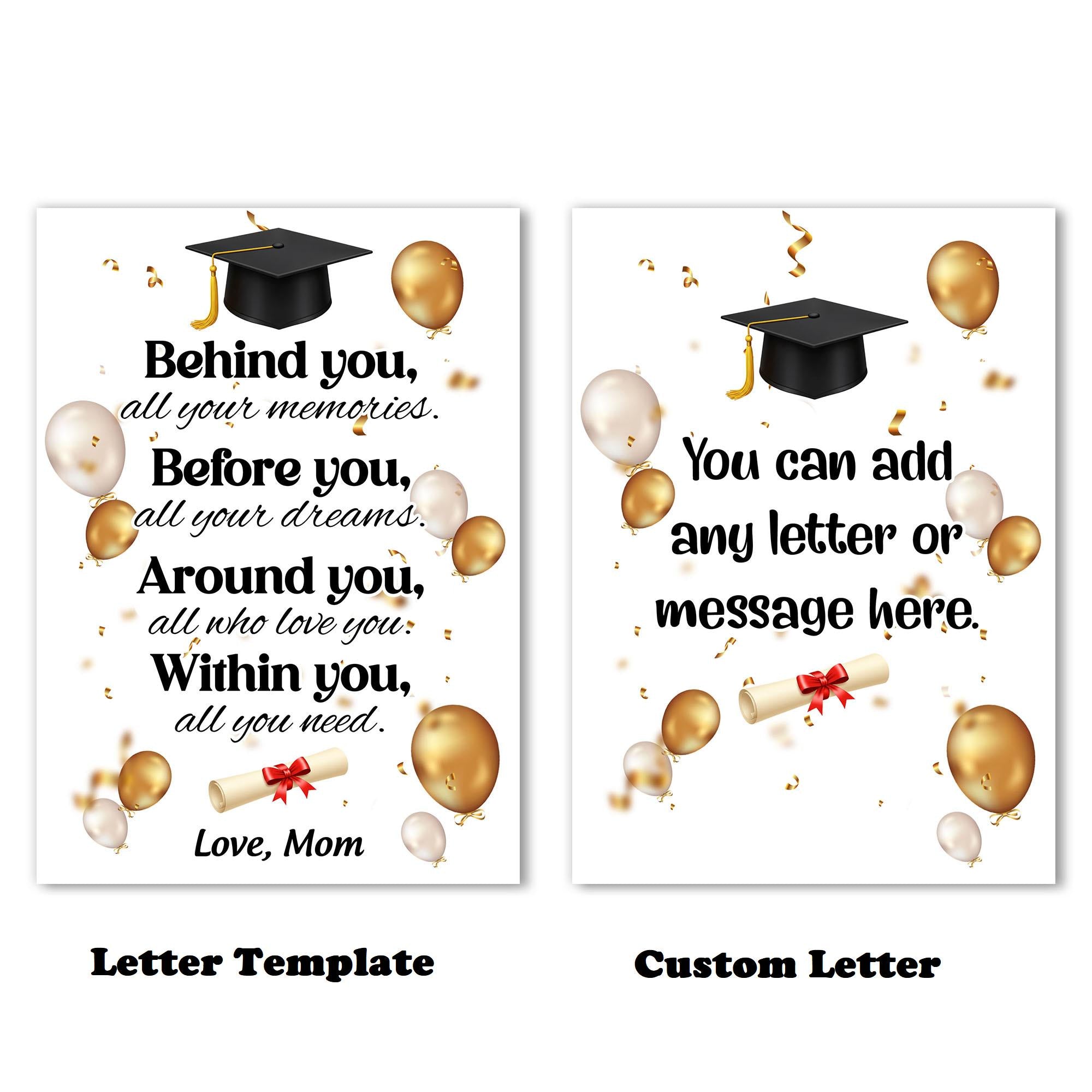 Graduation Gift Card Book – Build Your Own Custom Gift