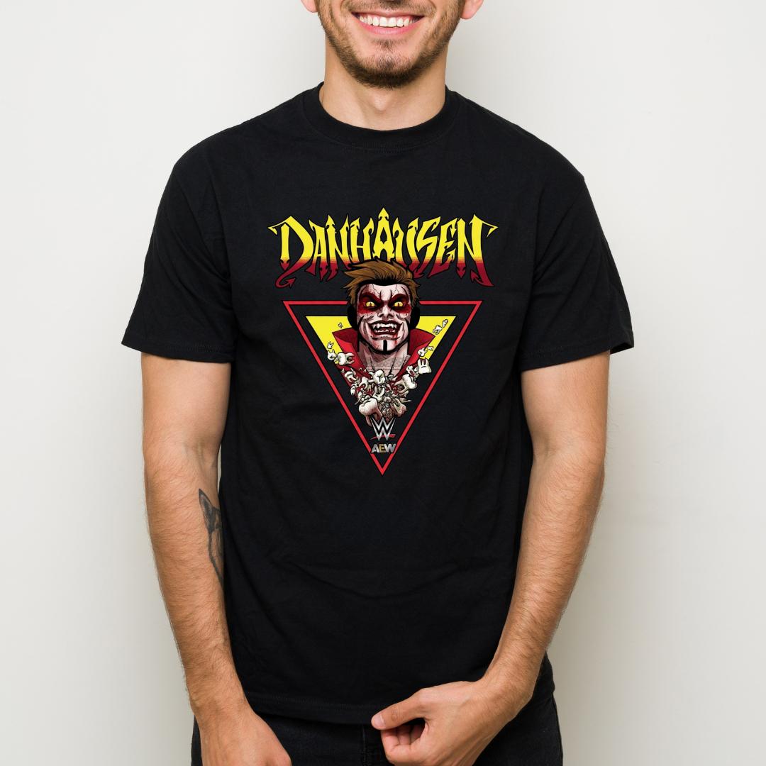 Danhausen Wrestling Tee, Very Nice Very Evil Shirt