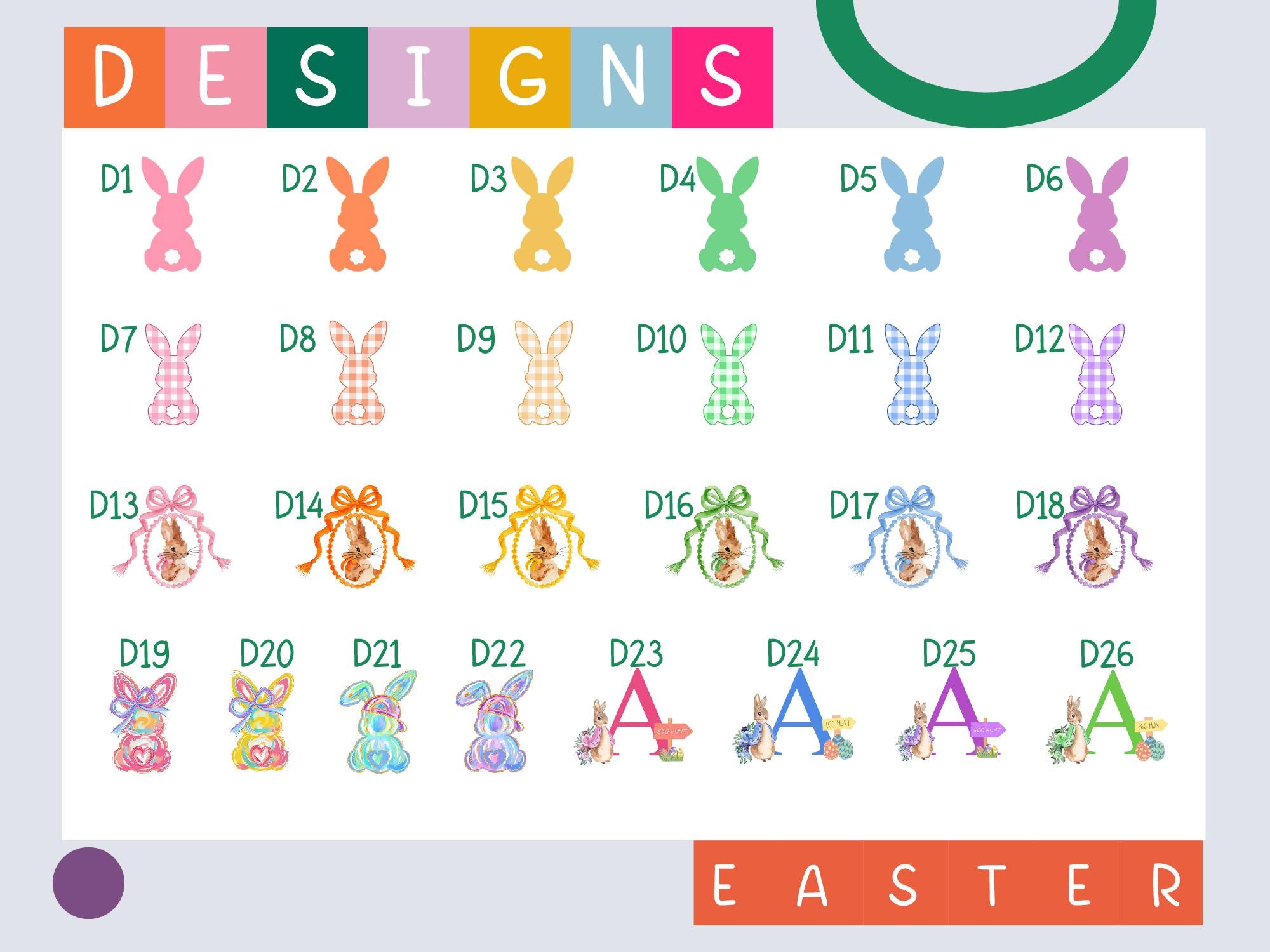 Personalized Monogrammed Seersucker Easter Basket – Custom Bunny Tote