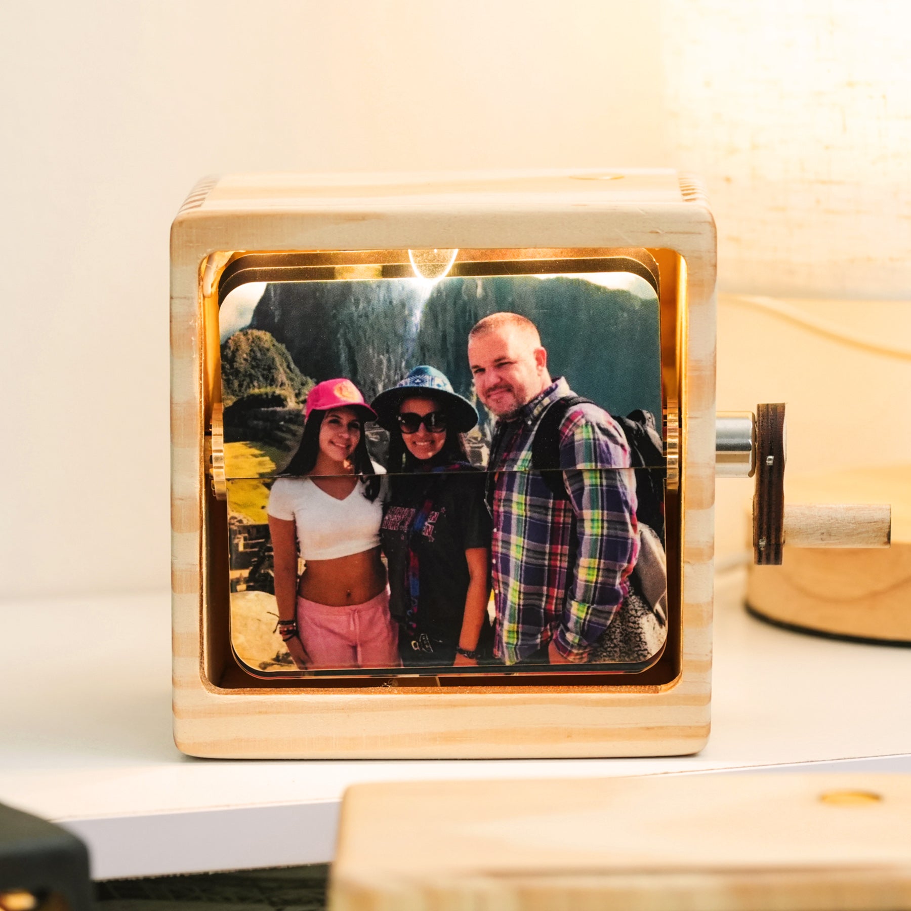 Personalized Flip Photo Box – Capture Moments, Forever
