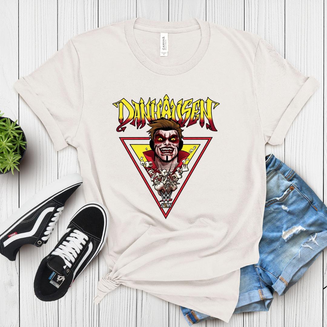 Danhausen Wrestling Tee, Very Nice Very Evil Shirt
