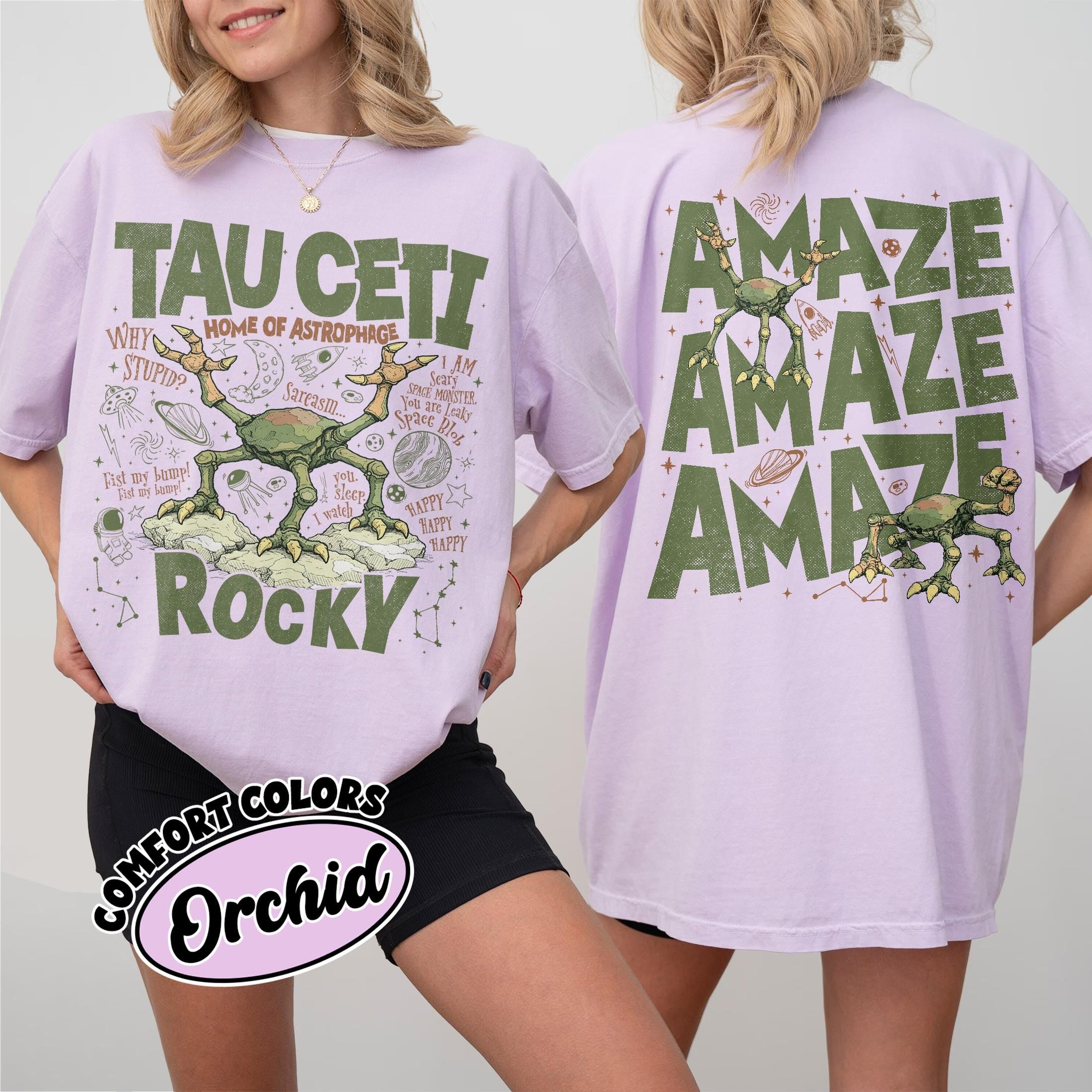 Rocky Tau Ceti Sci-Fi Shirt – Amaze Amaze Tee