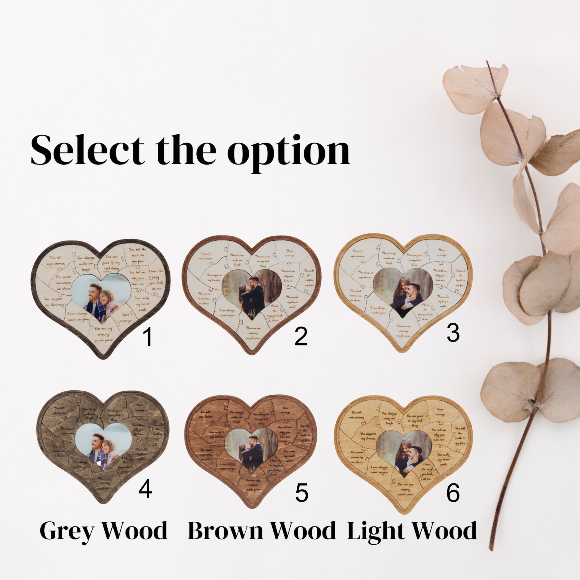 12 Reasons Why I Love You Unique Wooden Puzzle Valentine Gifts for Him Fathers Day Gift For Her Gift For Dad Wedding Gift
