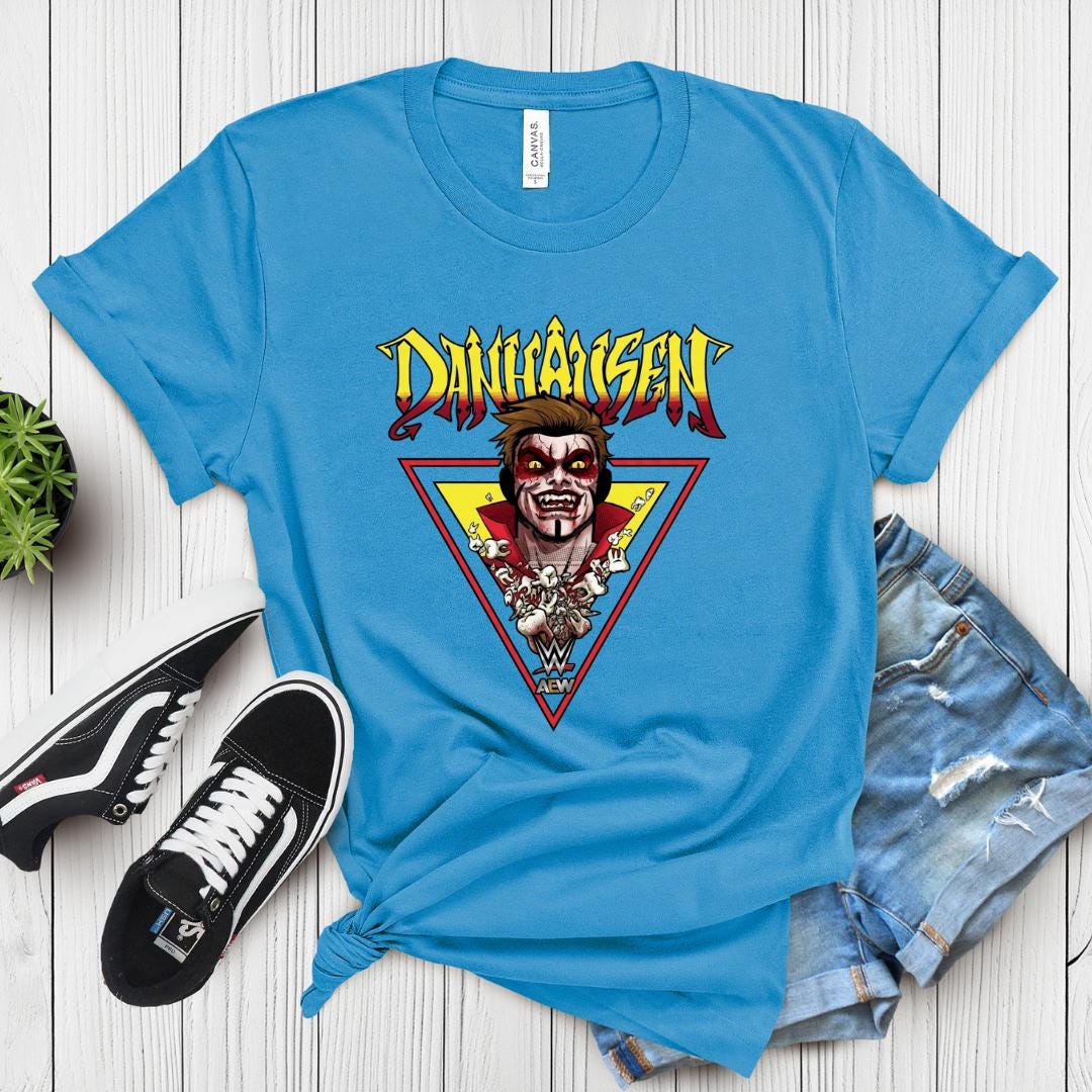 Danhausen Wrestling Tee, Very Nice Very Evil Shirt