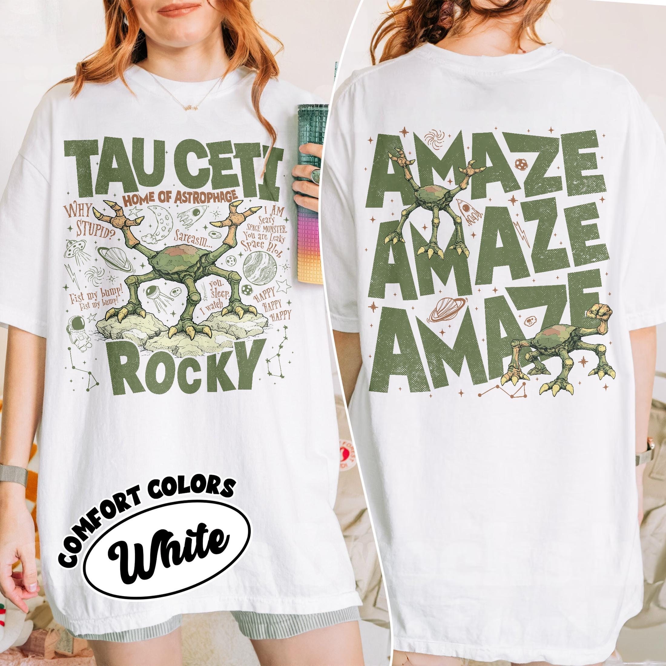 Rocky Tau Ceti Sci-Fi Shirt – Amaze Amaze Tee
