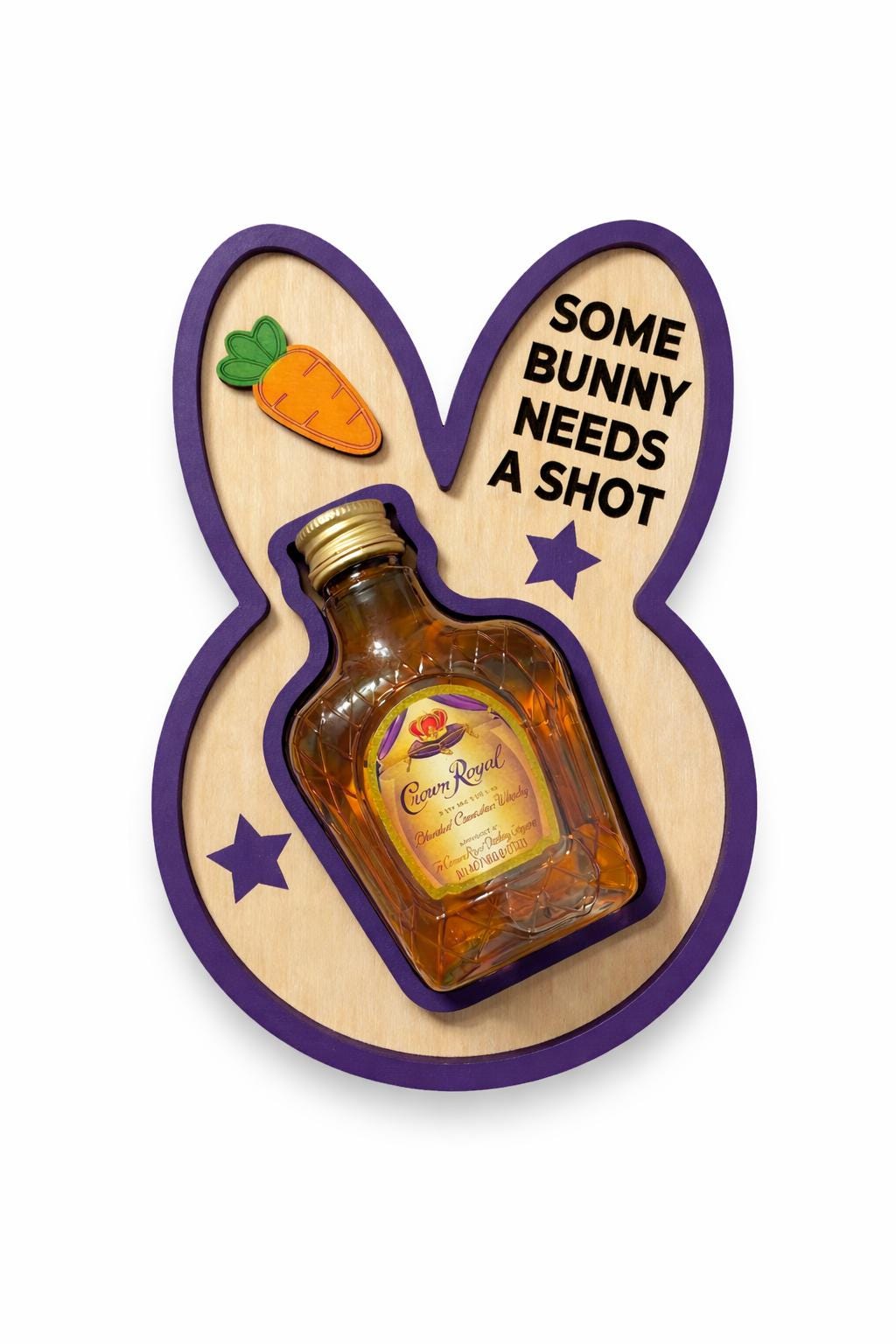 Easter Bunny Mini Liquor Holder – Some Bunny Needs a Shot