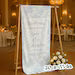 Custom Linen Bridal Shower Banner